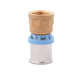 UNIÓN RECTA C/ROSCA HEMBRA Ø16x1/2"     