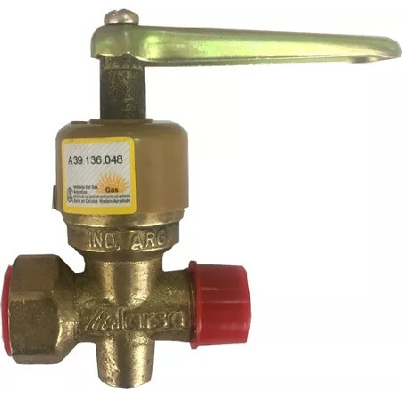 LLAVE DE GAS ALARSA 1/2"