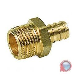 Racor recto macho R 1"x1"