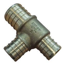 Racor te reducción 3/4" X 1/2" X 1/2"