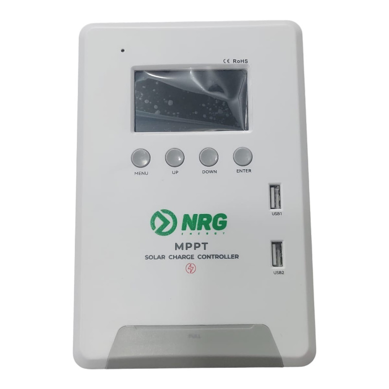 CONTROLADOR SOLAR MPPT 30A"NRG" (12/24v)