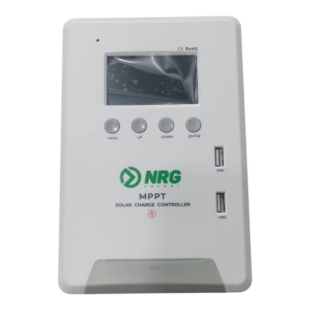 CONTROLADOR SOLAR MPPT 30A"NRG" (12/24v)