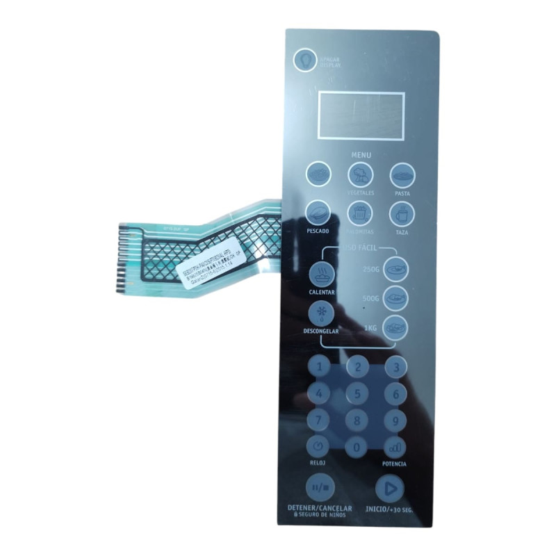 PANEL MENMBRANA MICROONDAS WHIRLPOOL WMS20CS