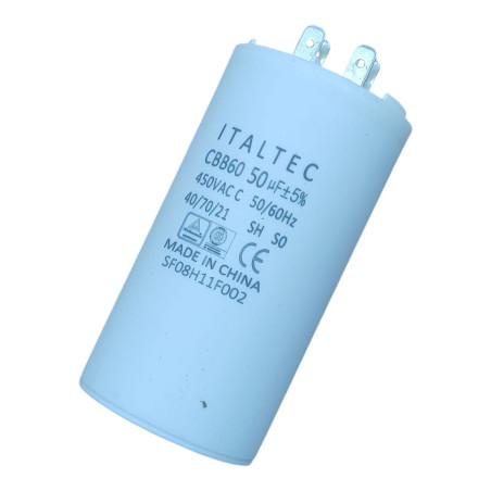 CAPACITOR 50 UF 