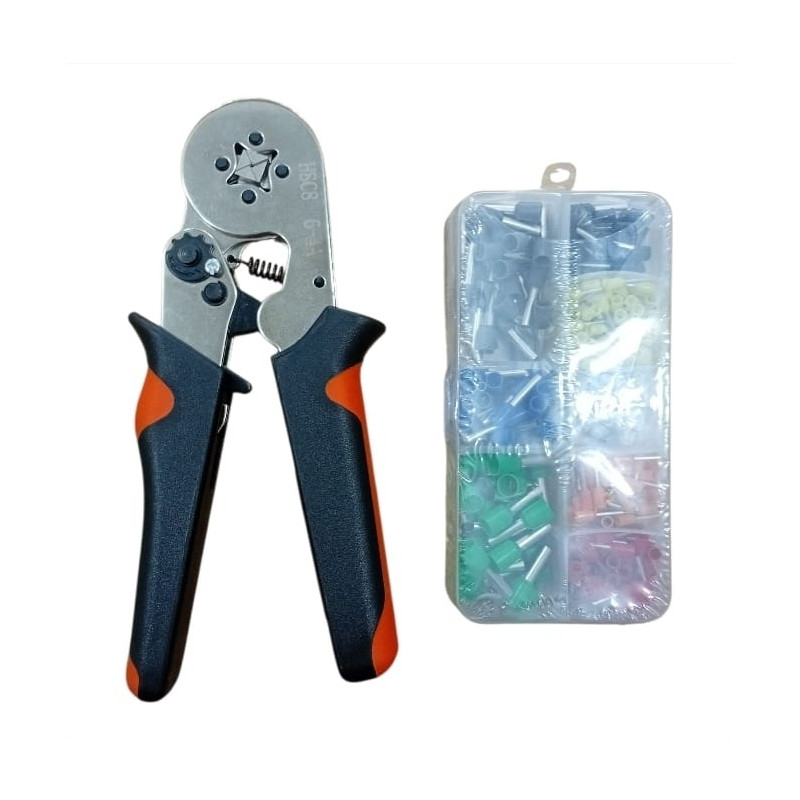 PINZA CRIMPEADORA TERMINALES TUBULAR 