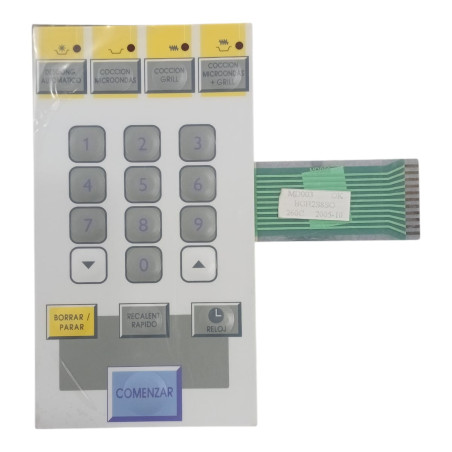 TECLADO MICROONDAS BGH 25850