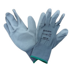 GUANTE PROTECCION POLY PU GRIS