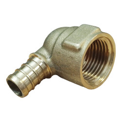 Racor curvo con RH 3/4" X 1/2"