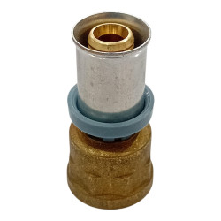 UNIÓN RECTA C/ROSCA HEMBRA Ø16x1/2"