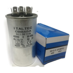 CAPACITOR 30+2.5uF 450V